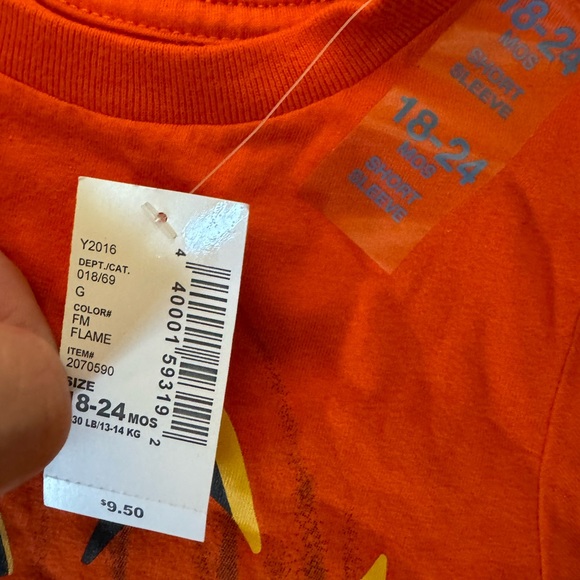 ❤️NWT Children’s Place fun jack-o’-lantern Halloween T-shirt 18/24 months - Picture 3 of 4